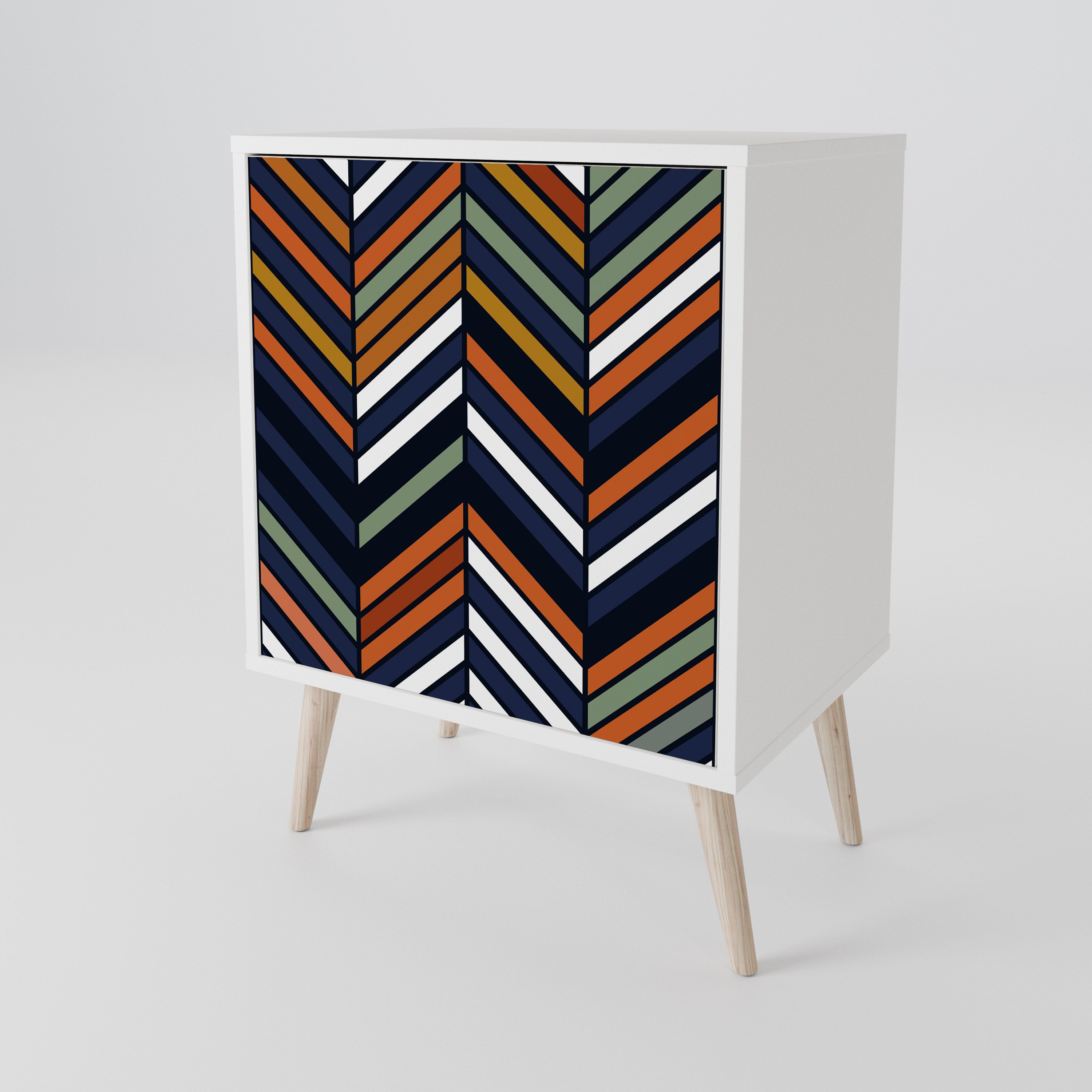 VIBRANT PATCHWORK Aparador de 1 Porta