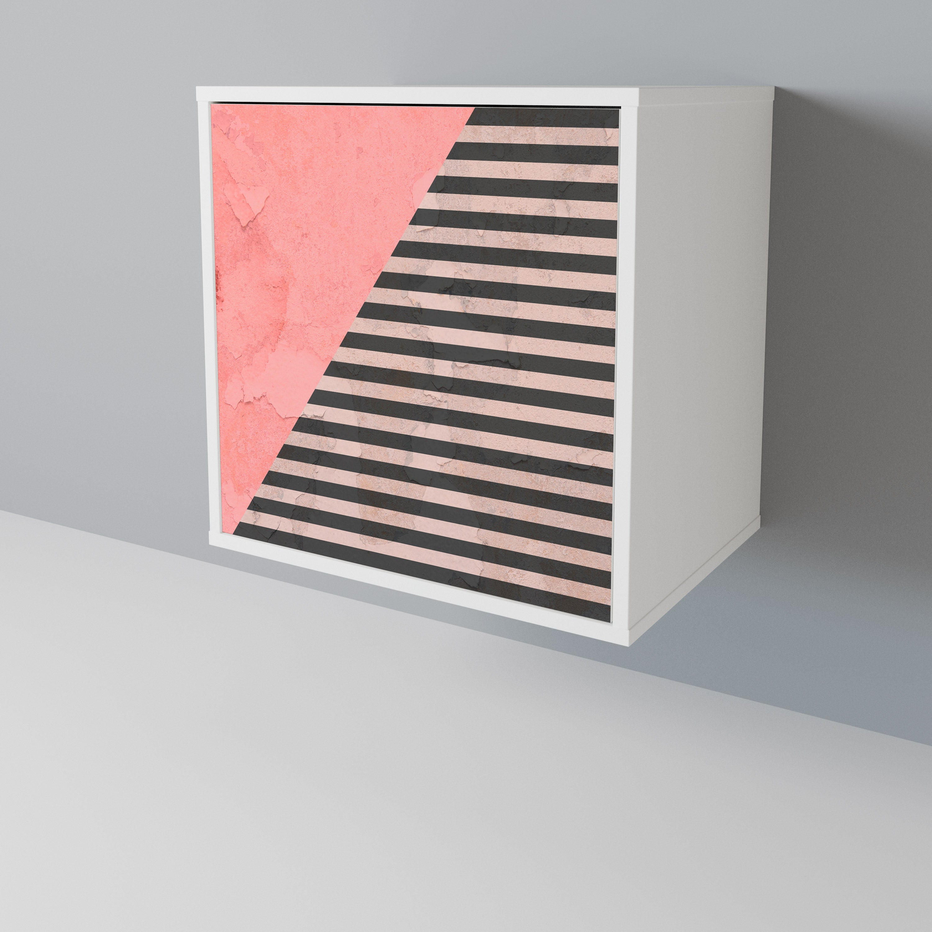 GLAMOROUS STRIPE Aparador de 1 Porta