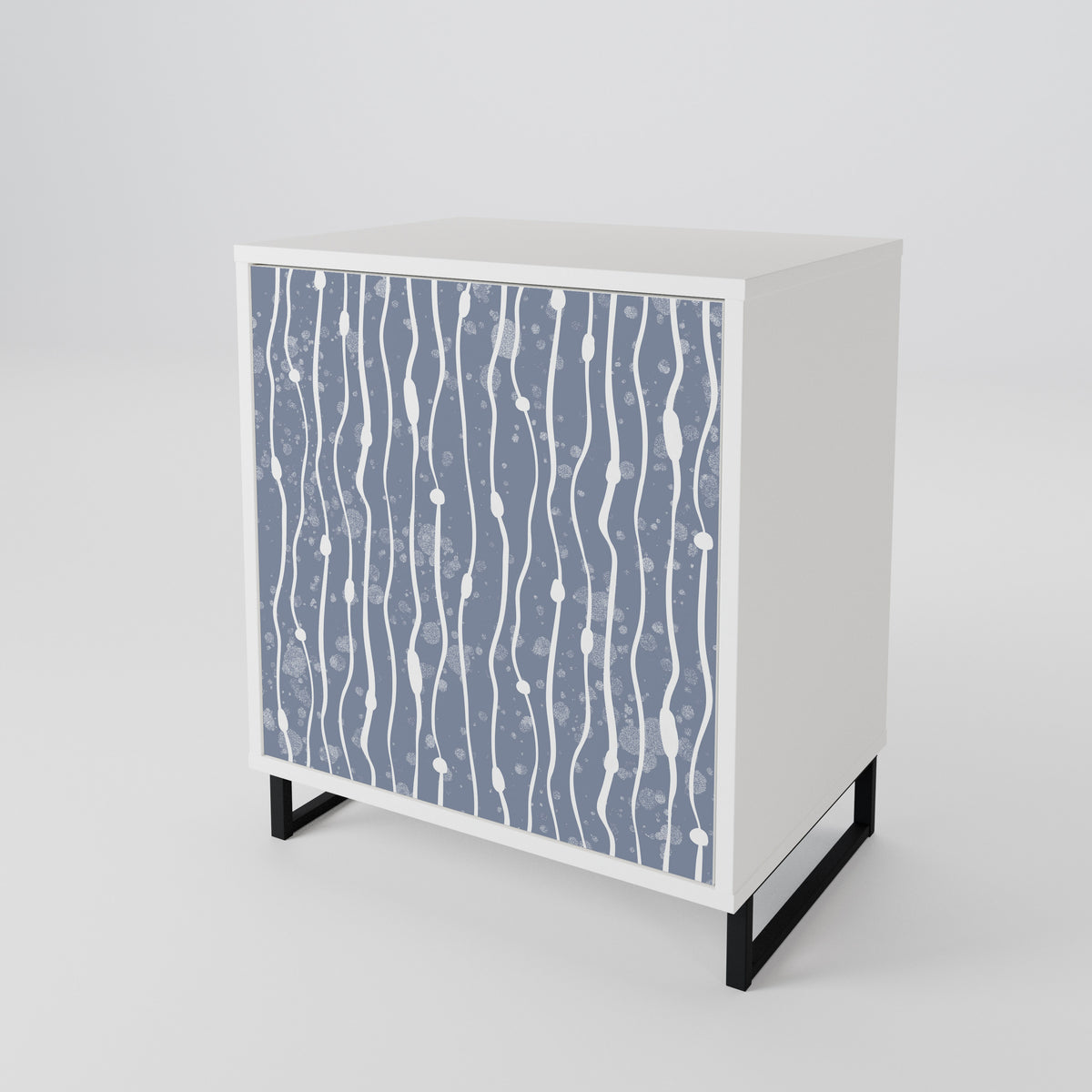 GRAPHITE RAIN Aparador de 1 Porta