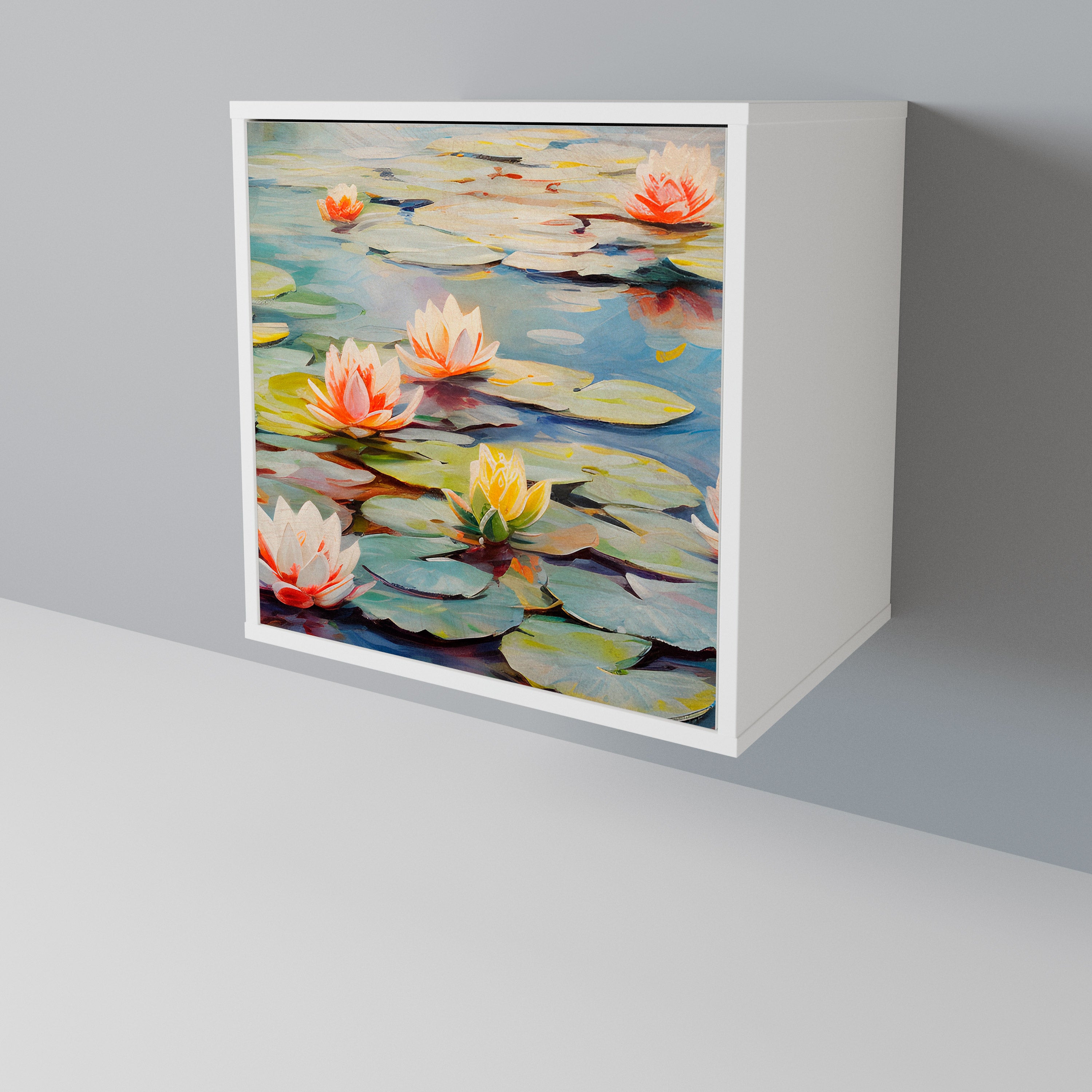 BLOOMING WATERS Aparador de 1 Porta