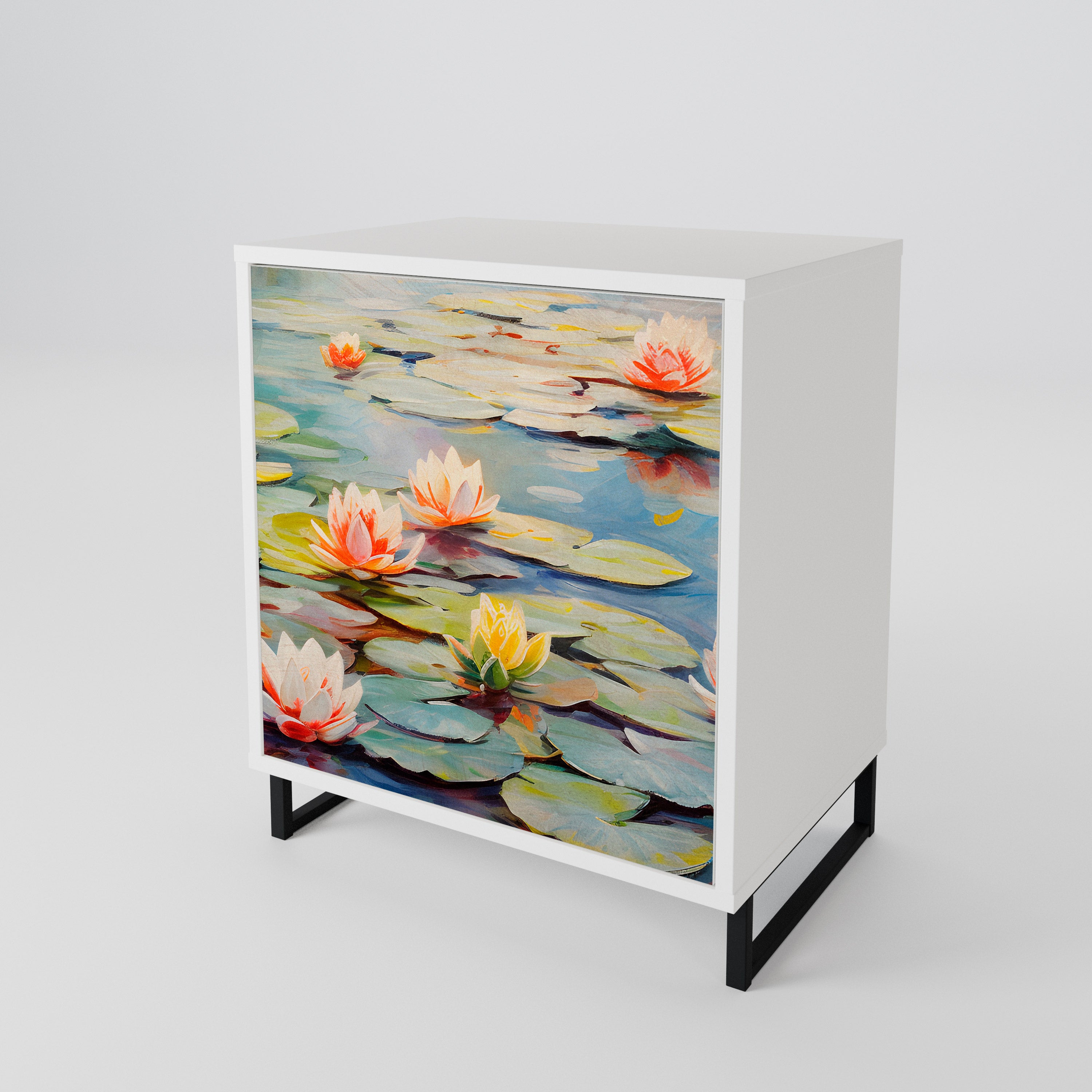 BLOOMING WATERS Aparador de 1 Porta