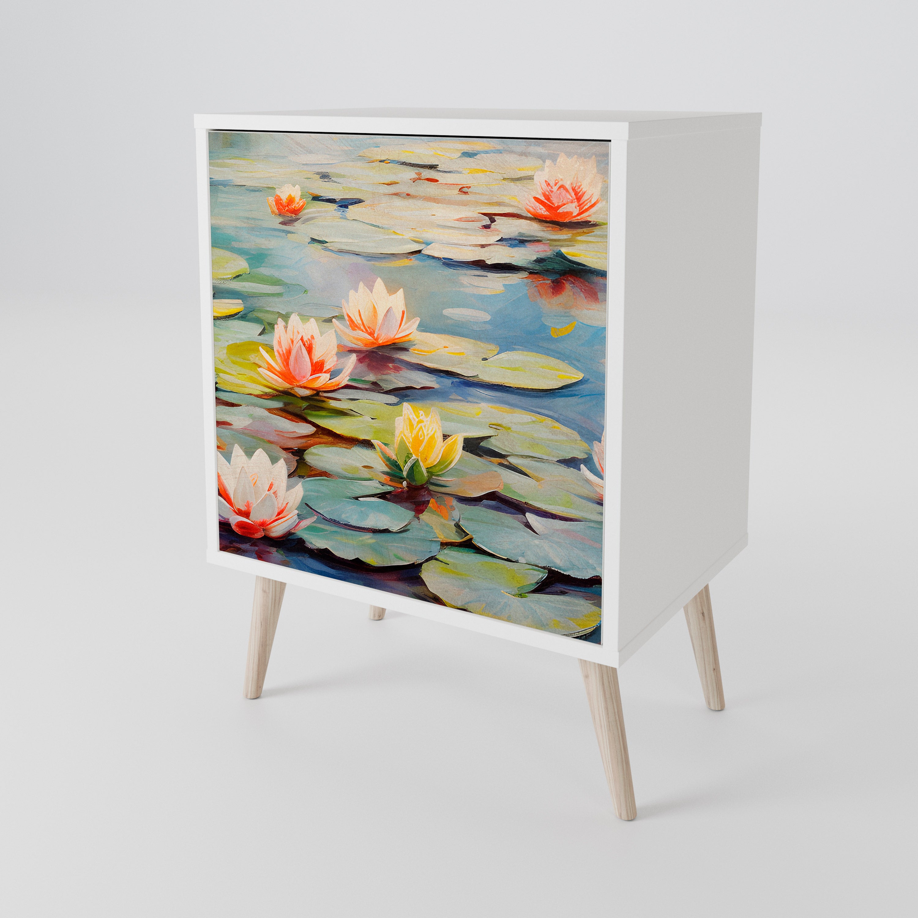 BLOOMING WATERS Aparador de 1 Porta