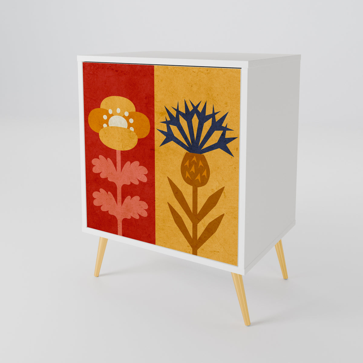 SCANDIC FLOWERET Aparador de 1 Porta