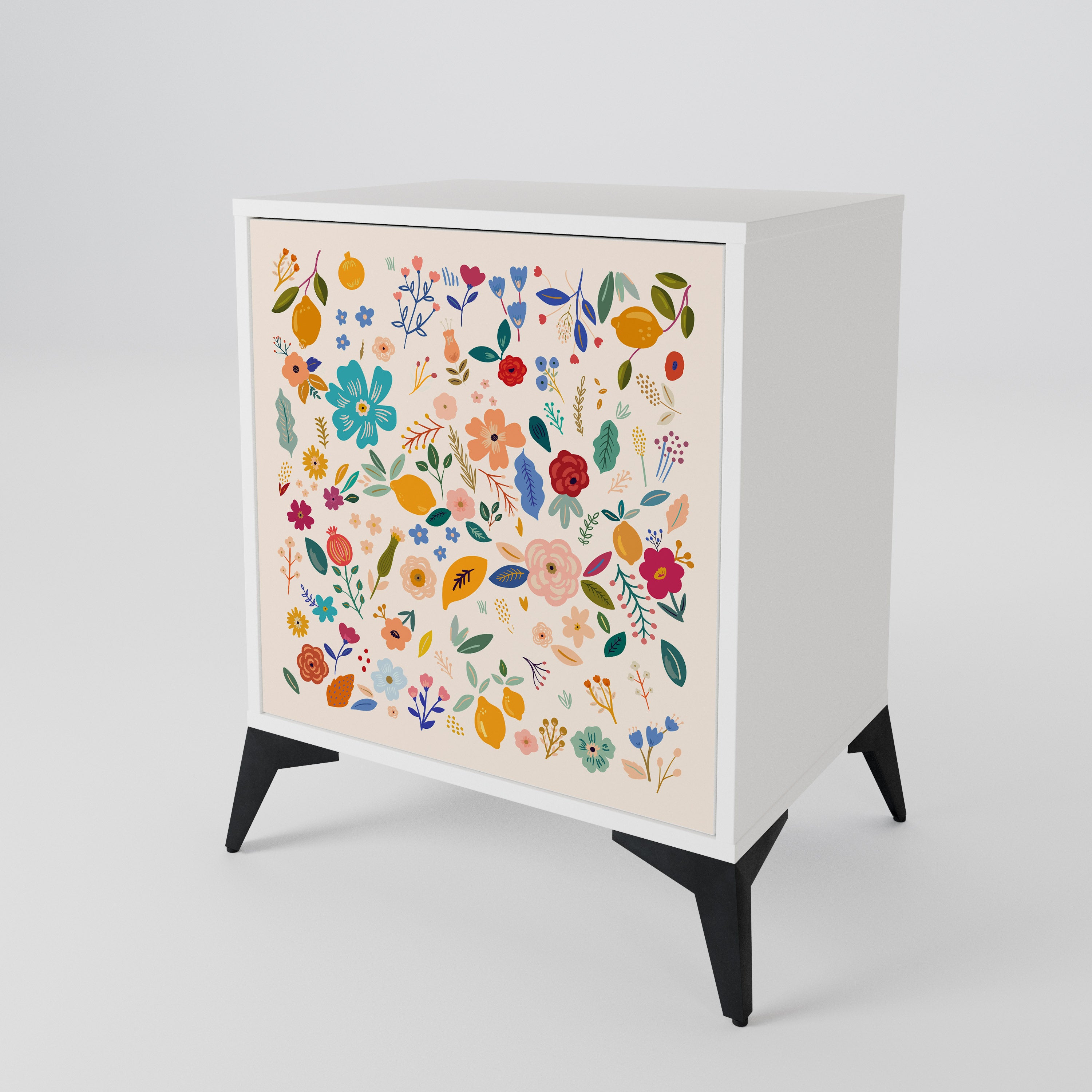 FLORAL COMBINATION 1-Door Sideboard