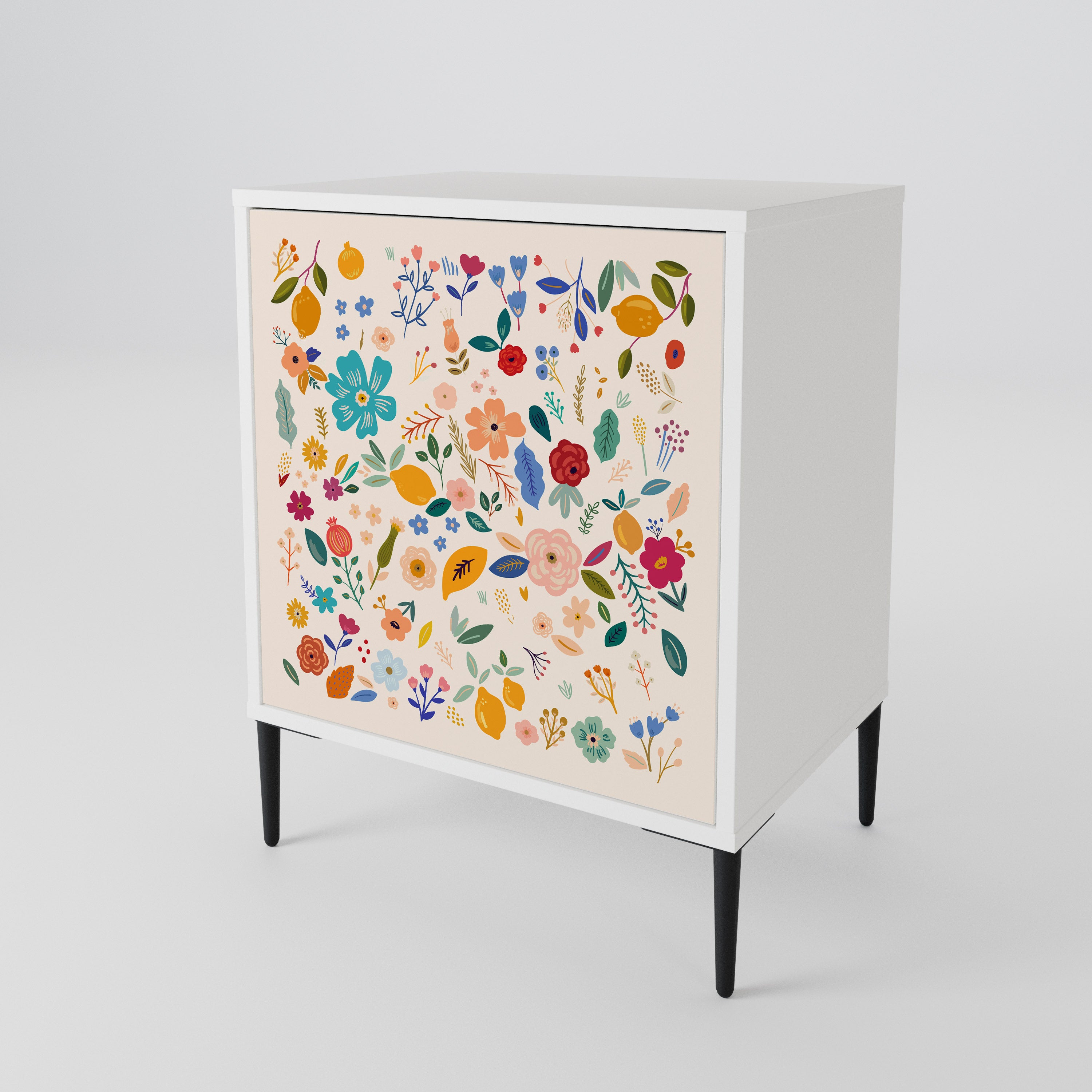 FLORAL COMBINATION 1-Door Sideboard