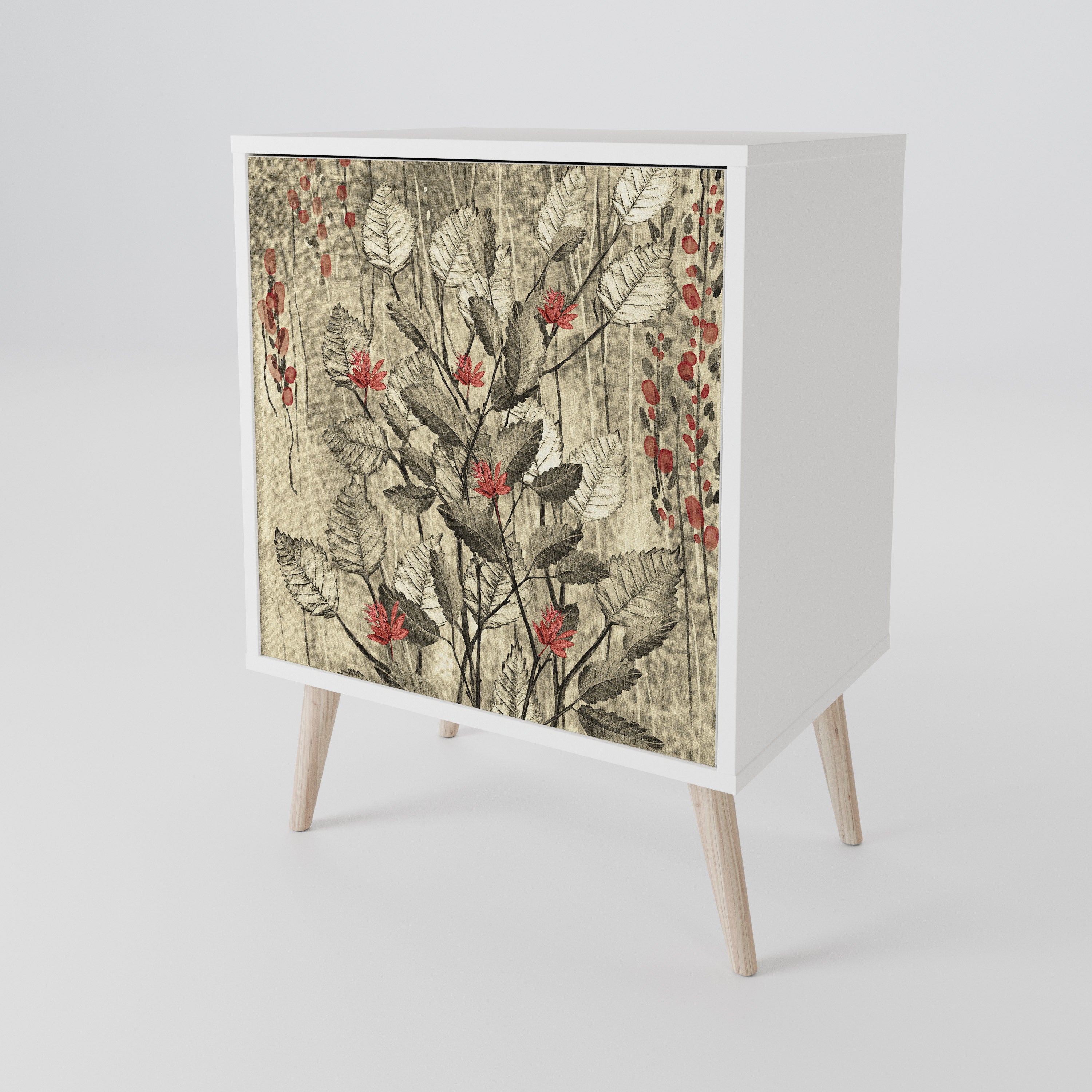 HERBAL GRACE 1-Door Sideboard