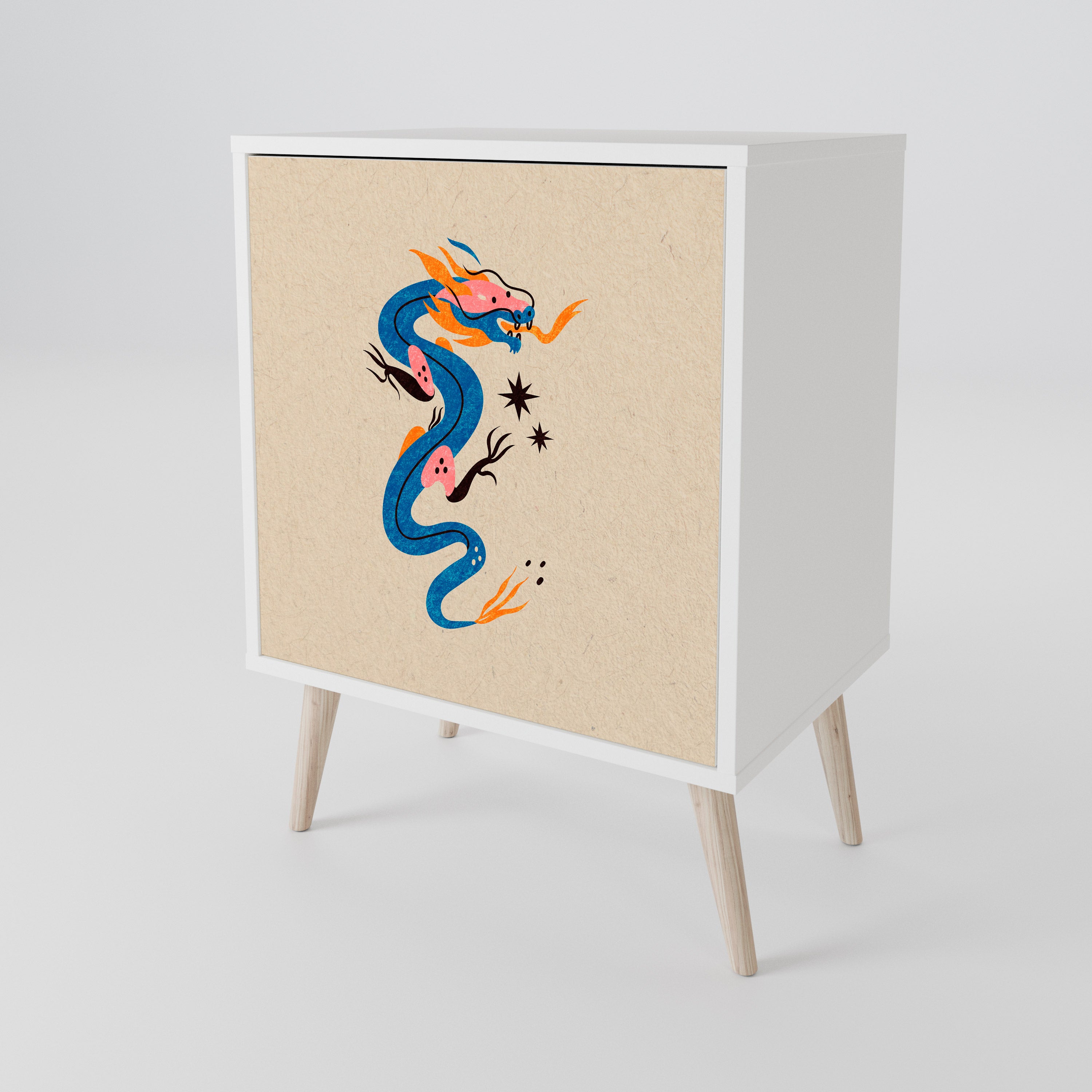 MYTHOLOGICAL CREATURES Aparador de 1 Porta