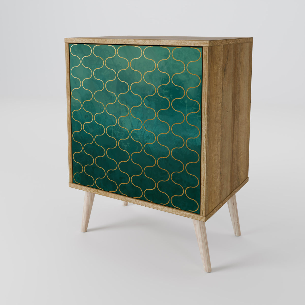 TESSELATED GREENERY Aparador de 1 Porta