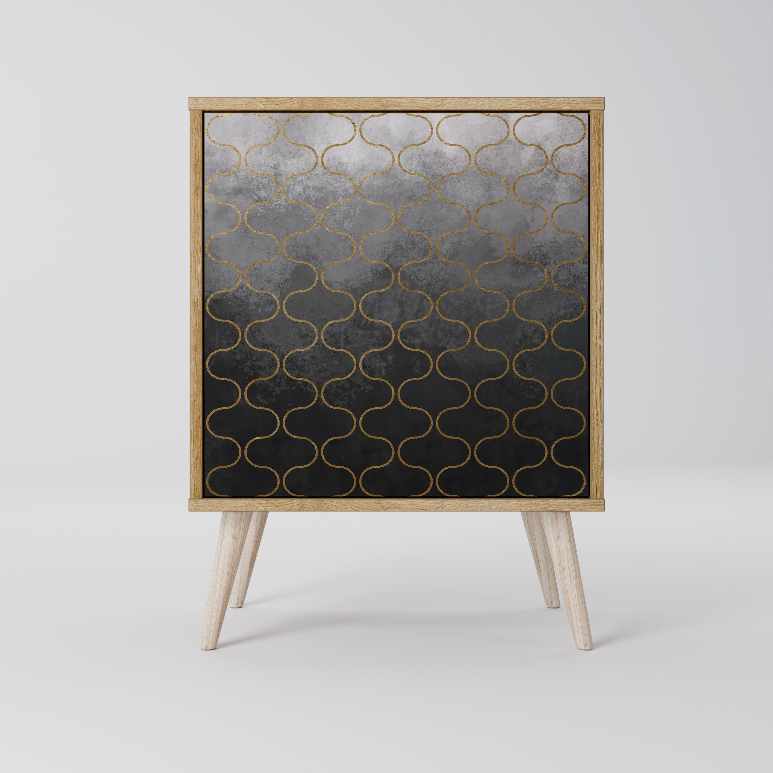 TESSELATED GRAYISH Aparador de 1 Porta