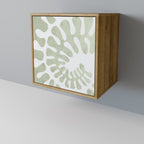 HELIX DANCE Aparador de 1 Porta em Efeito Carvalho