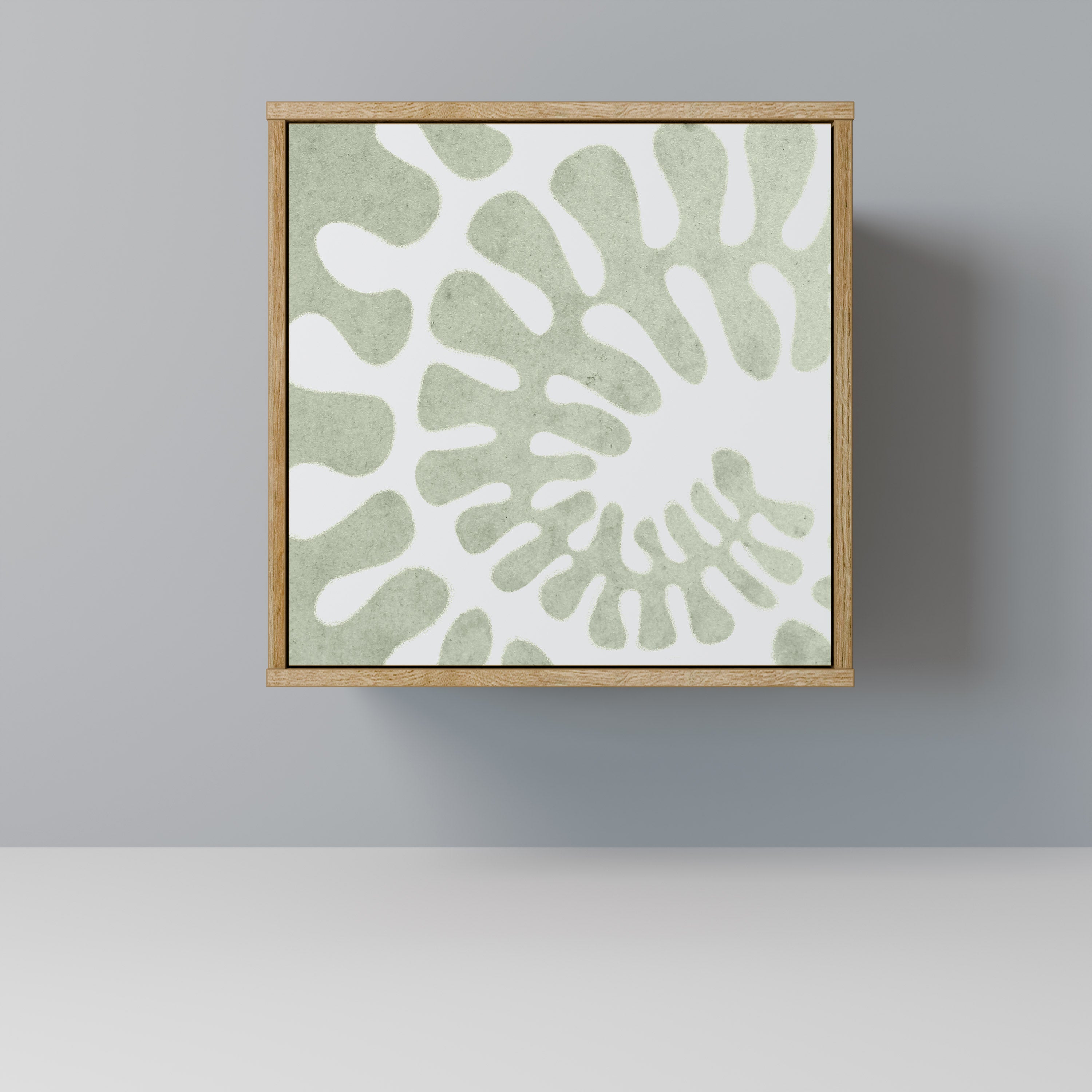 HELIX DANCE Aparador de 1 Porta em Efeito Carvalho