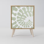 HELIX DANCE Aparador de 1 Porta em Efeito Carvalho