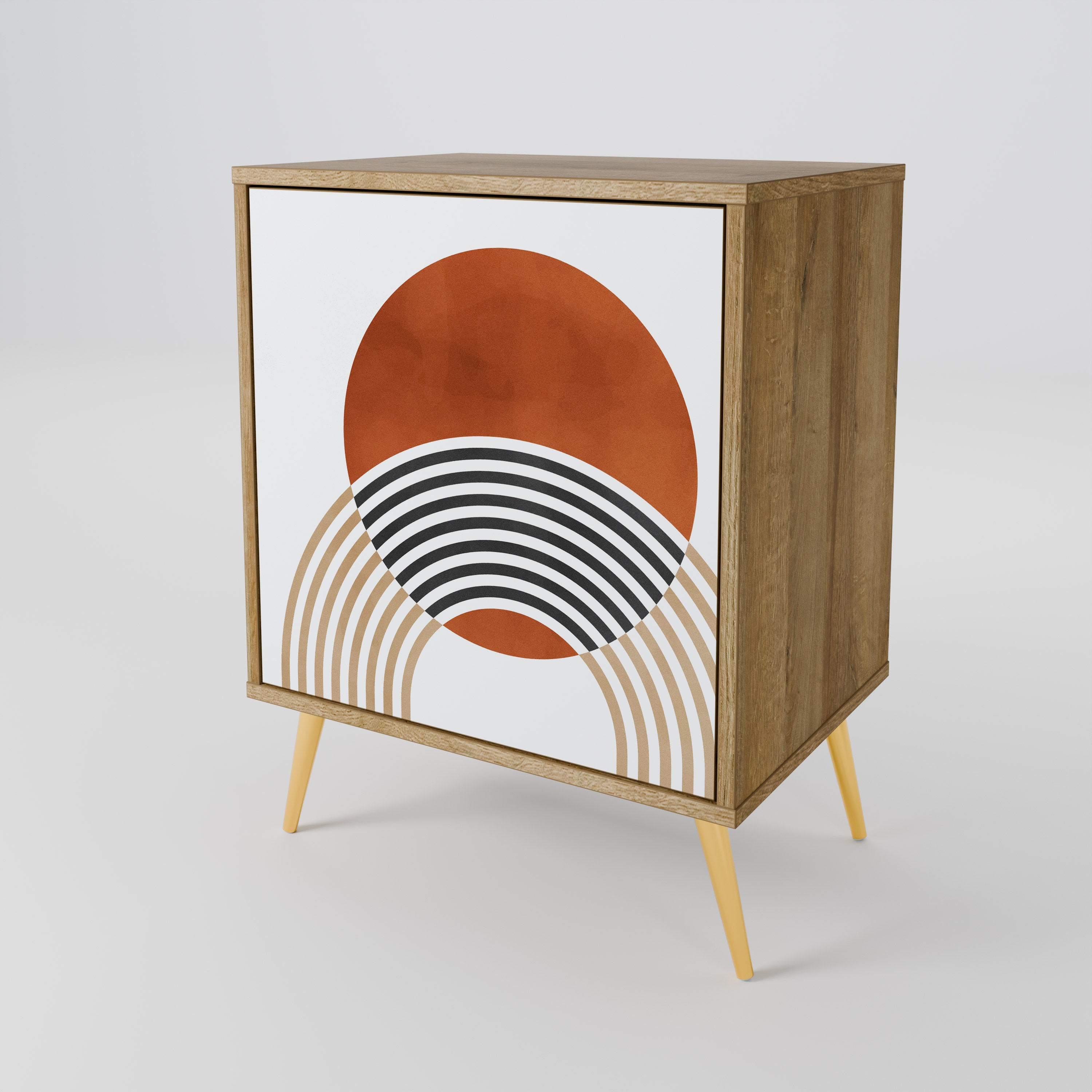 CIRCLE RHYTM 1-Door Sideboard