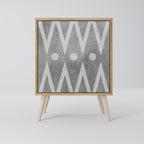 SHARP EDGES Aparador de 1 Porta