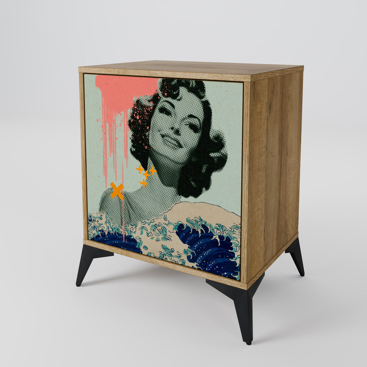KANAGAWA BEAUTY 1-Door Sideboard