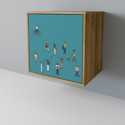 COLLECTIVE STREAM Aparador de 1 Porta