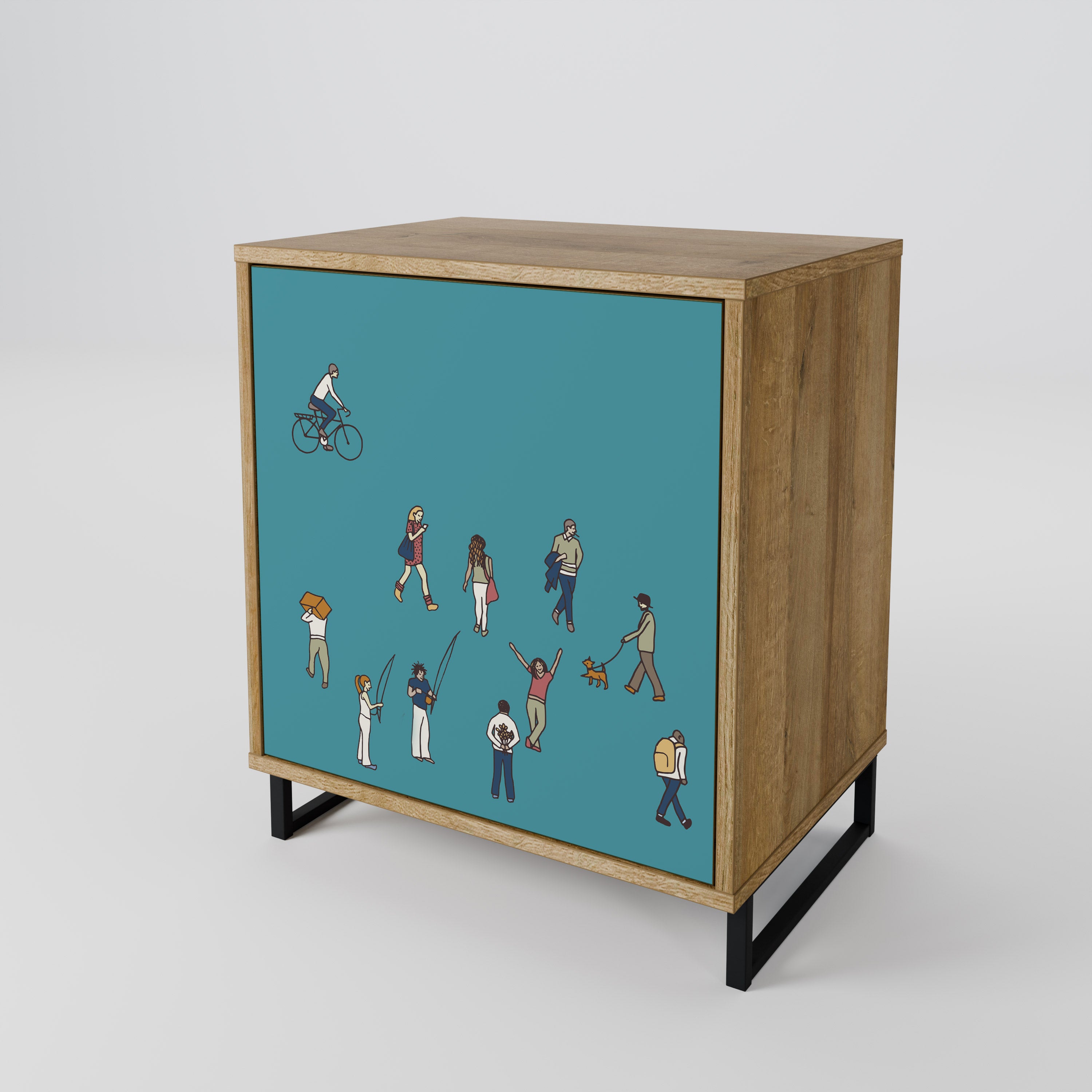 COLLECTIVE STREAM 1-Door Sideboard