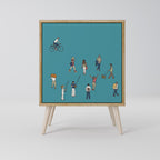 COLLECTIVE STREAM Aparador de 1 Porta