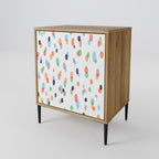 ENERGETIC SPOTS 1-Door Sideboard in Oak Effect