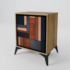 INTREPID FORMATION 1-Door Sideboard in Oak Effect