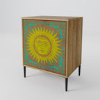 SUNSHINE EULOGY 1-Door Sideboard in Oak Effect