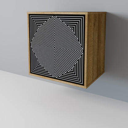 POLYGON ILLUSION Aparador de 1 Porta