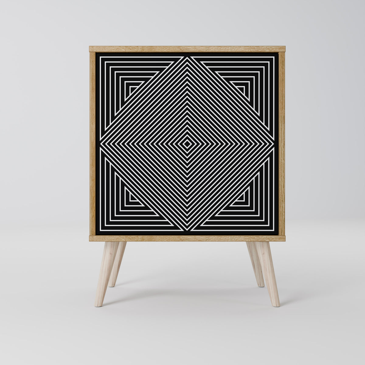 POLYGON ILLUSION Aparador de 1 Porta