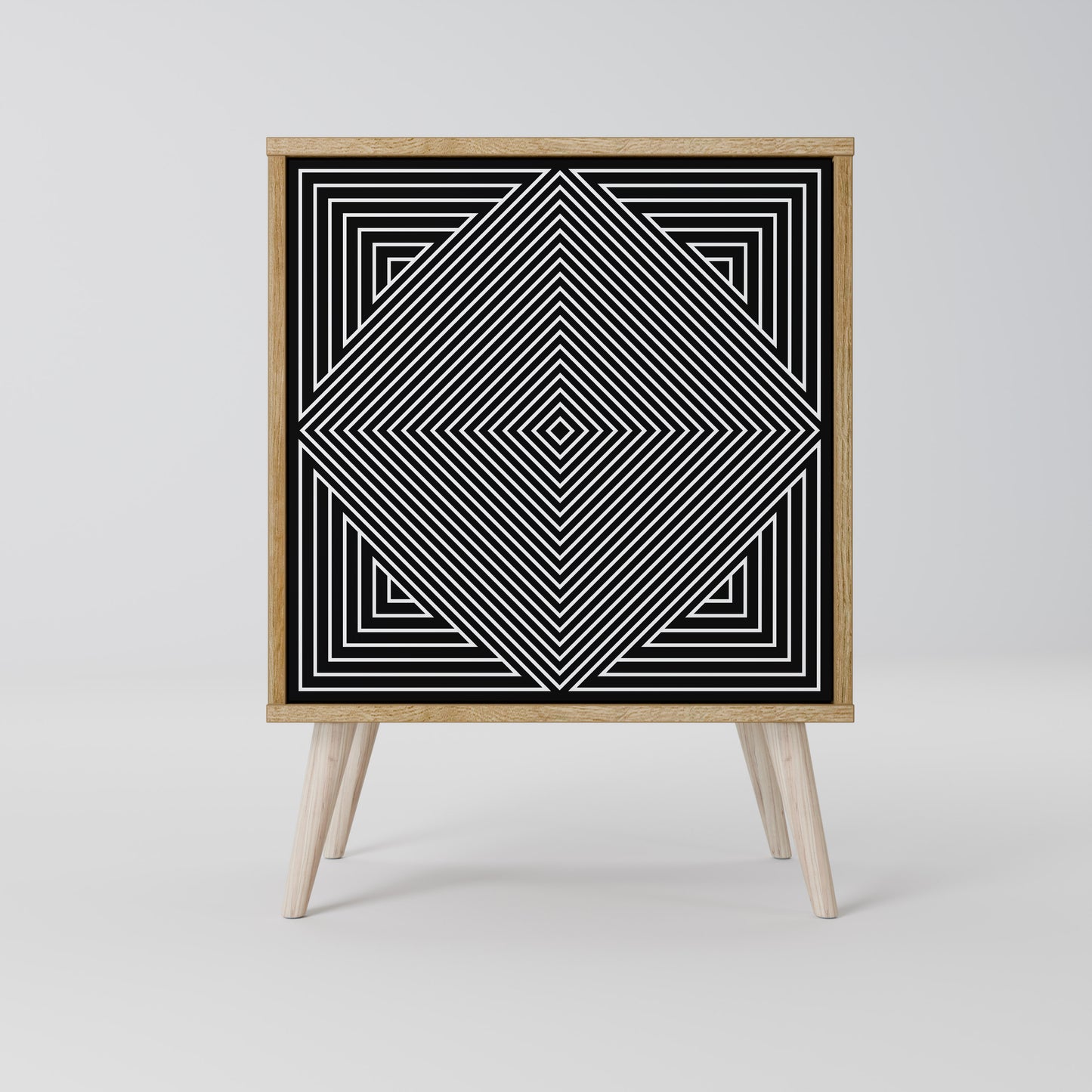 POLYGON ILLUSION Aparador de 1 Porta