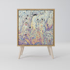 MOSAIC OF COLORS Aparador de 1 Porta em Efeito Carvalho