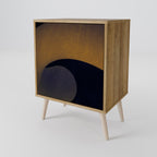 HOLLOW TIME 1-Door Sideboard in Oak Effect