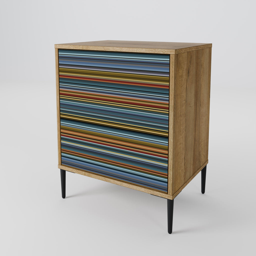 LINEOUT SPECTRUM 1-Door Sideboard in Oak Effect