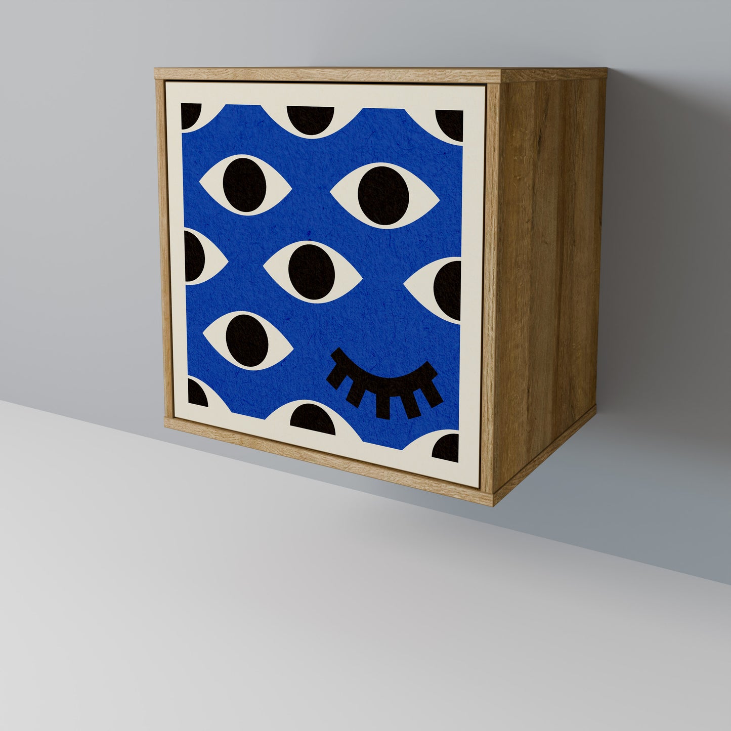 GEOMETRIC EYES Aparador de 1 Porta