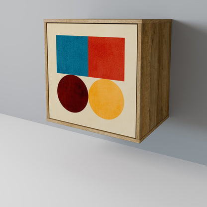 GEOMETRIC PUZZLE Aparador de 1 Porta