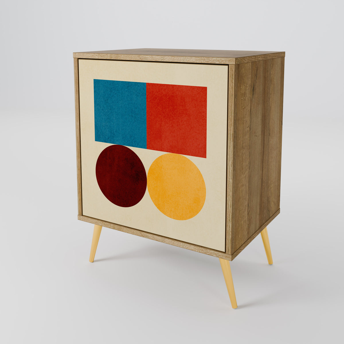 GEOMETRIC PUZZLE Aparador de 1 Porta