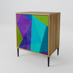 COLD SHOWCASE 1-Door Sideboard in Oak Effect