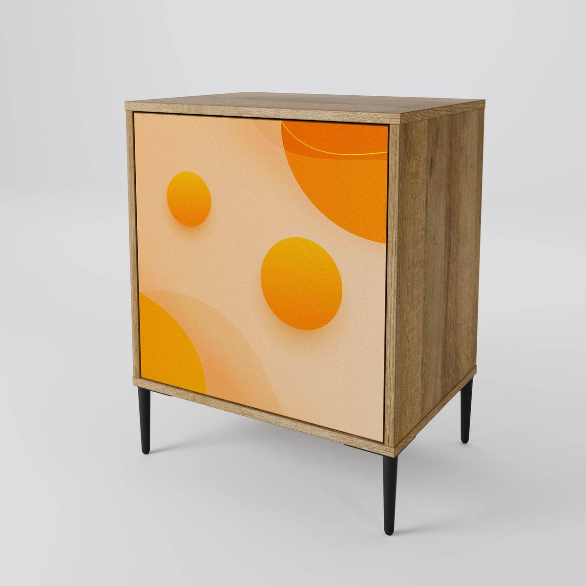 ORANGE ARRANGEMENT 1-Door Sideboard