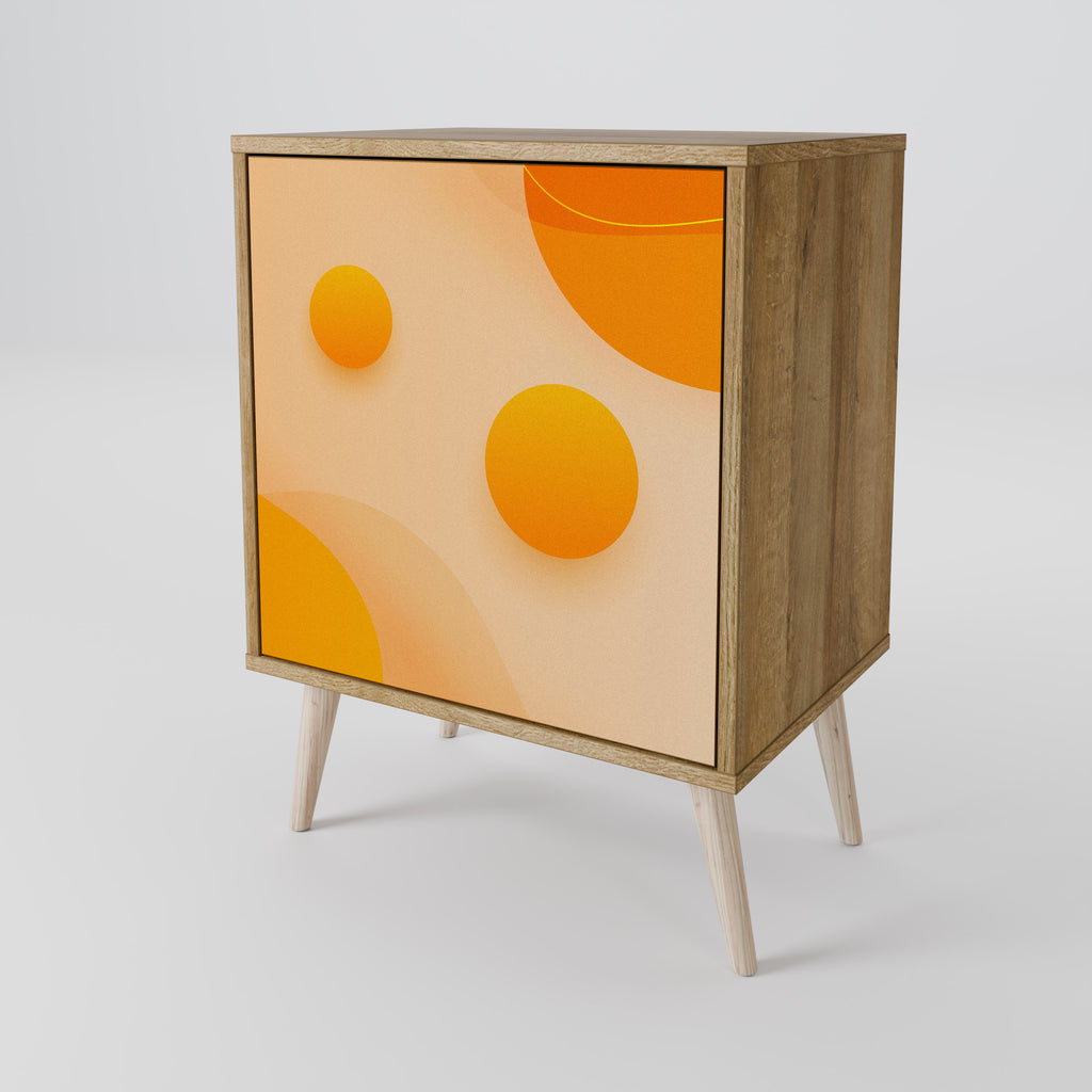 ORANGE ARRANGEMENT 1-Door Sideboard