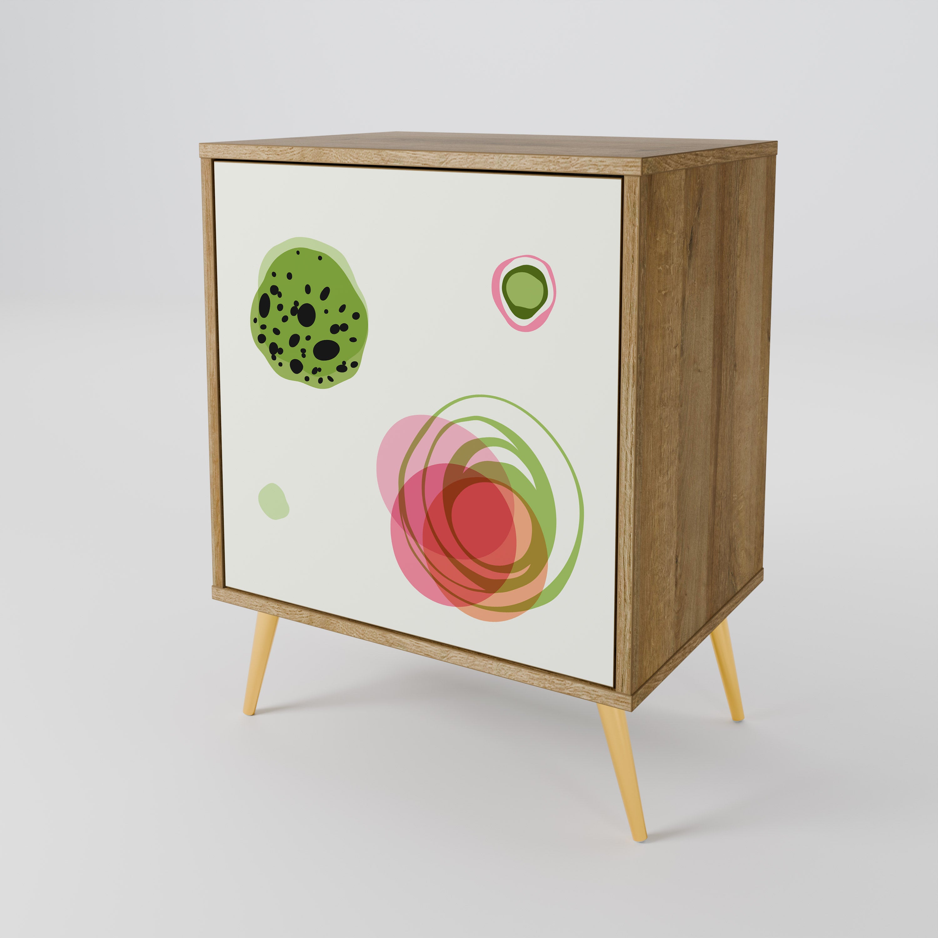 COLORFUL COSMOS Aparador de 1 Porta