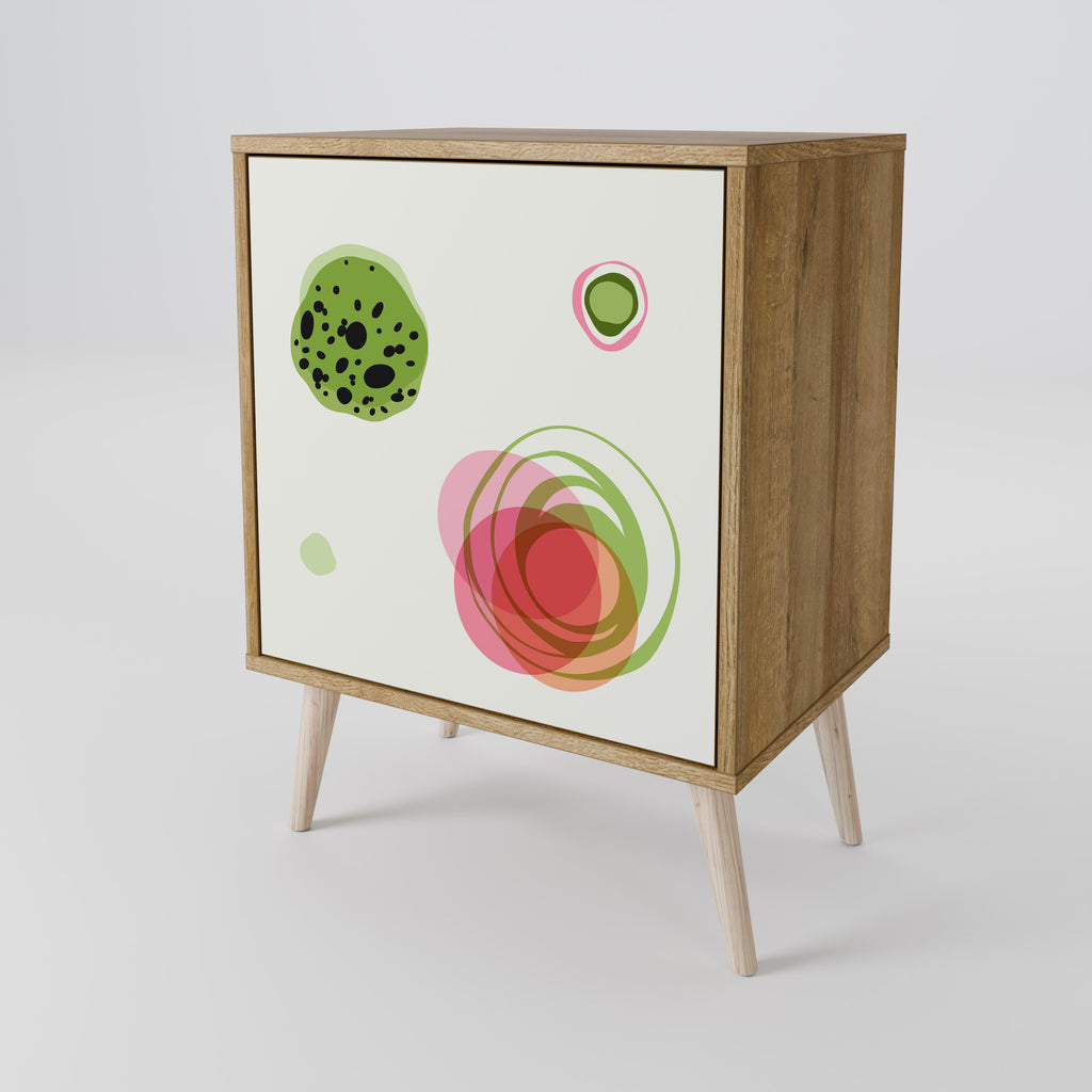 COLORFUL COSMOS 1-Door Sideboard
