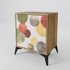 FLEETING HAPPINESS Aparador de 1 Porta em Efeito Carvalho