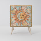 MYSTICAL STRUCTURE 1-Door Sideboard in Oak Effect