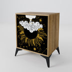 STELLAR CONSTELLATIONS 1-Door Sideboard in Oak Effect