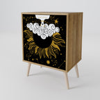 STELLAR CONSTELLATIONS 1-Door Sideboard in Oak Effect
