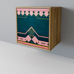 ROYAL COMPOSITION 1-Door Sideboard in Oak Effect