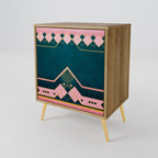 ROYAL COMPOSITION 1-Door Sideboard in Oak Effect