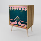 ROYAL COMPOSITION 1-Door Sideboard in Oak Effect