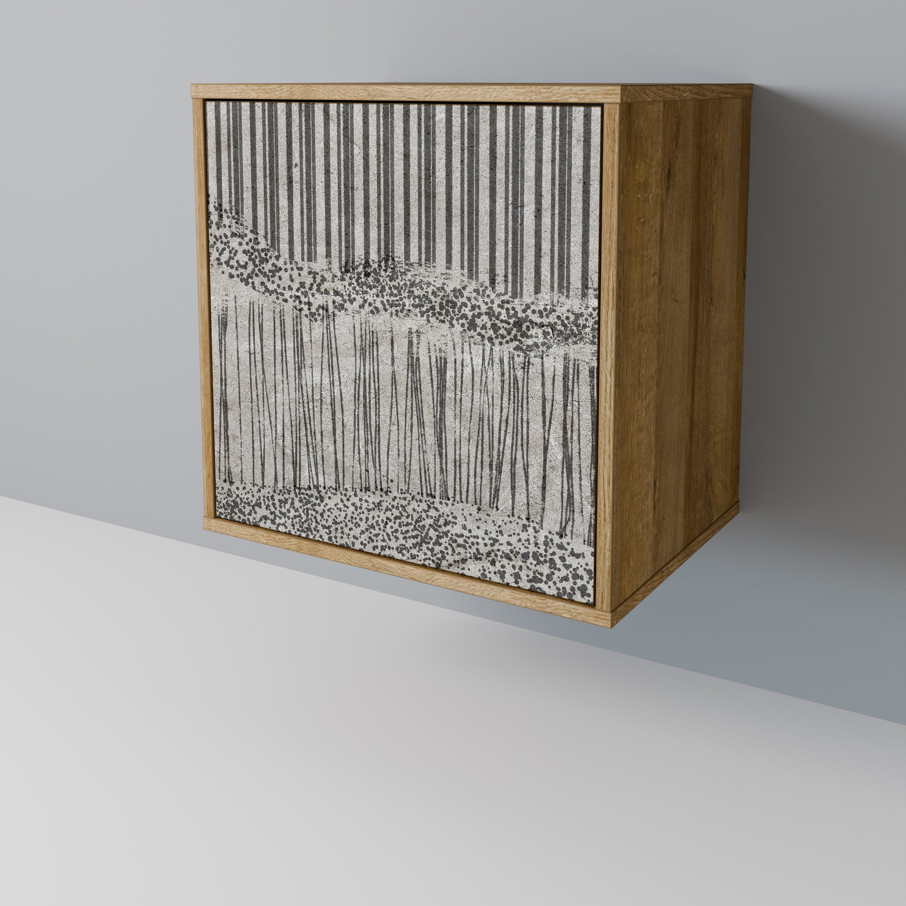 GRAIN LINES Aparador de 1 Porta