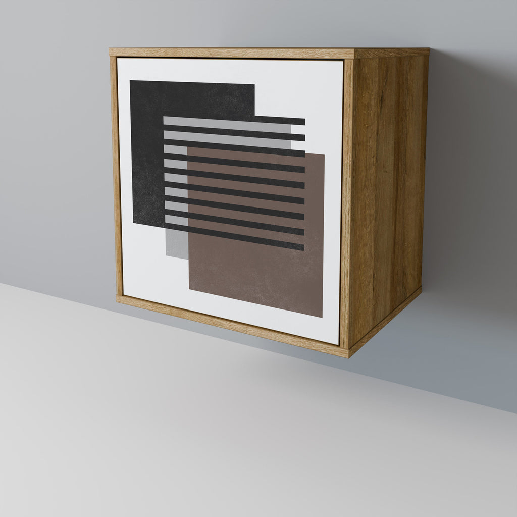 SHADOW SYNCHRONY 1-Door Sideboard in Oak Effect