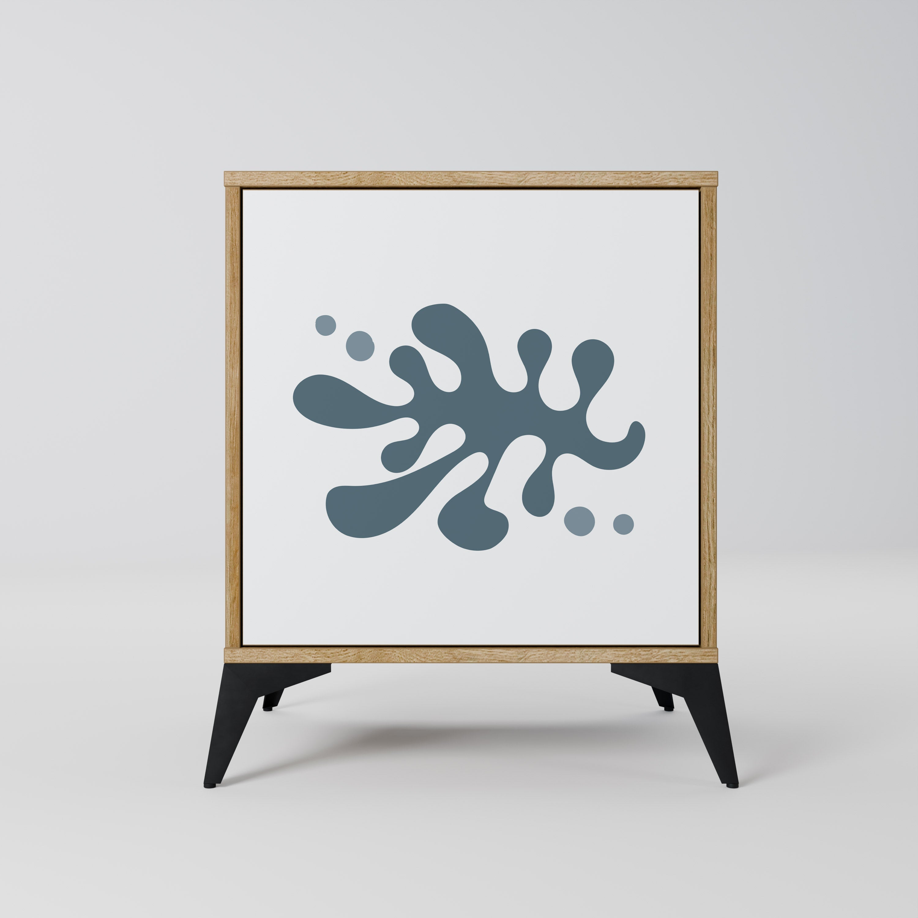 WONDERLAND VEGETATION 1-Door Sideboard in Oak Effect