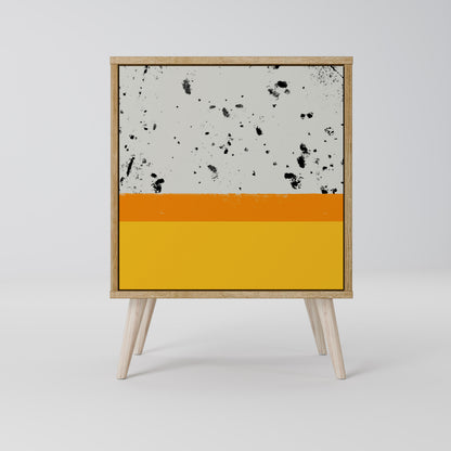DYED BY ORANGE 1-Door Sideboard